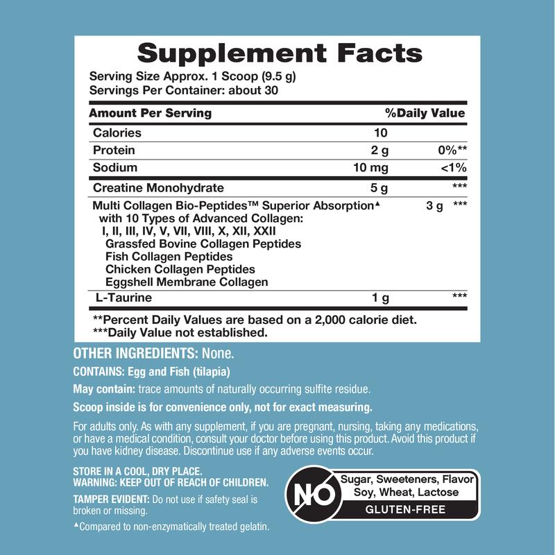 Creatine + Multi Collagen Bio Peptides