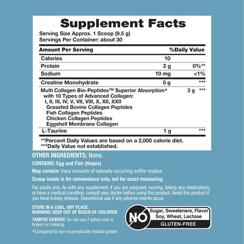 Creatine + Multi Collagen Bio Peptides