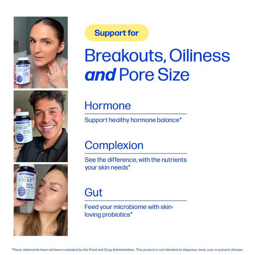 Clear Skin Acne Supplement - Clear Acne From The Source