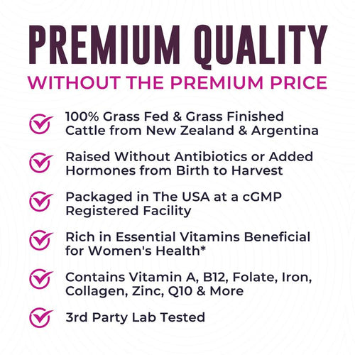 Beef Organ Supplement for Women
