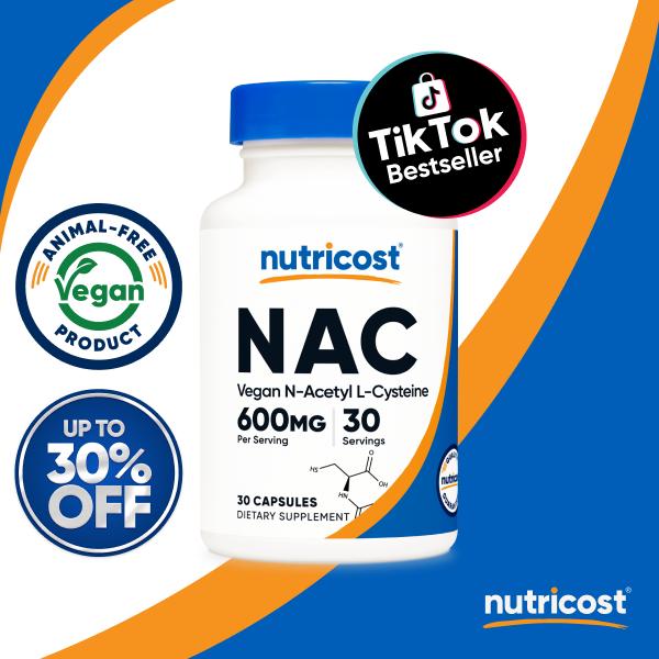 N-Acetyl L-Cysteine (NAC) Supplement