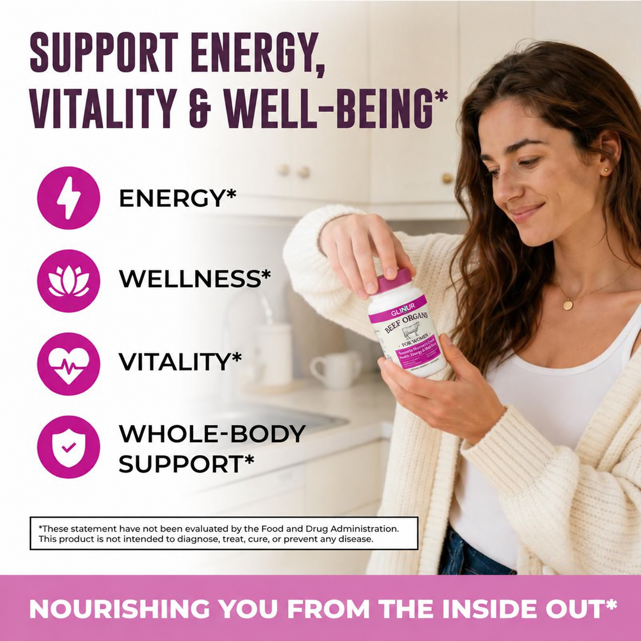 Beef Organ Supplement for Women