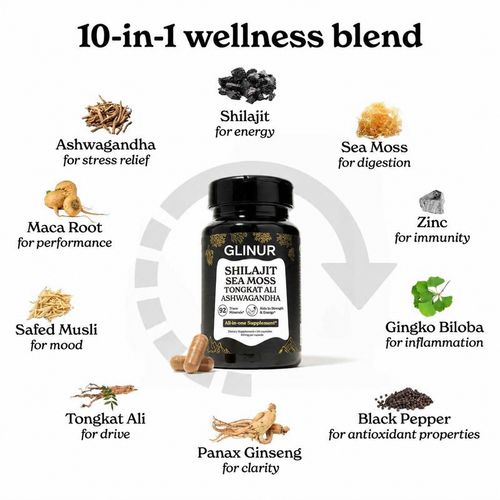 Shilajit, Ashwaganda & Sea Moss