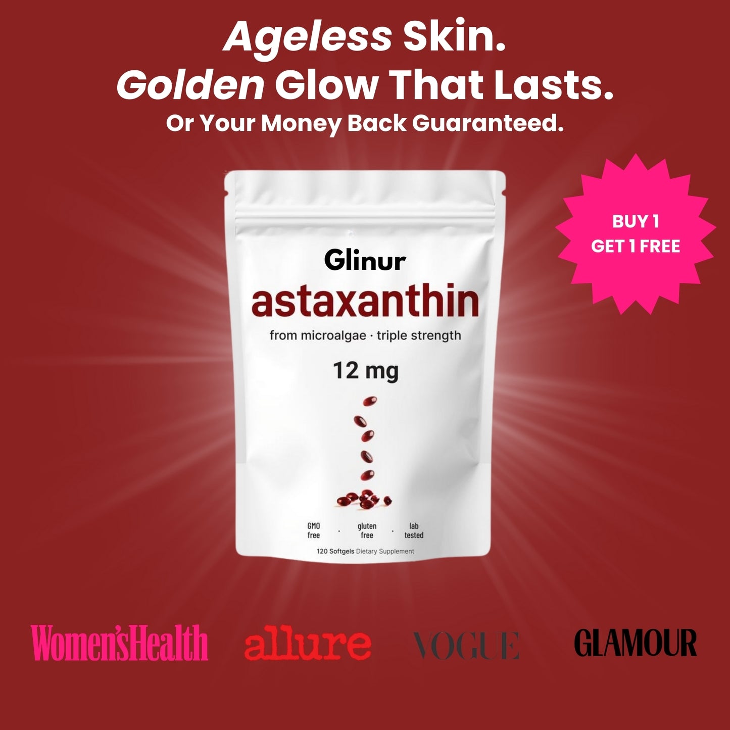 Glinur™ Astaxanthin Antioxidant