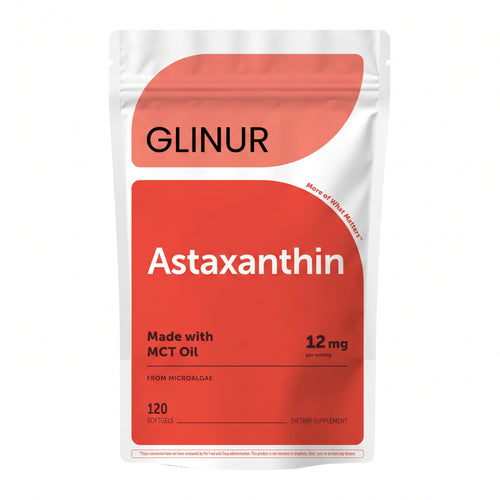 Glinur Hair Growth Duo: Astaxanthin + Pumpkin Seed Oil