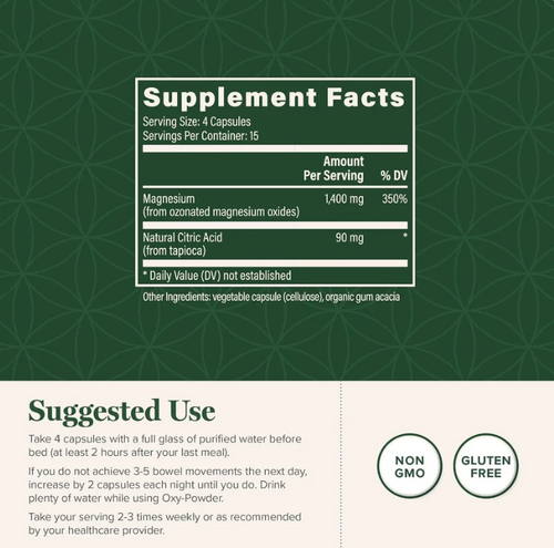 OxyPowder - Japanese Oxygen Colon Reset