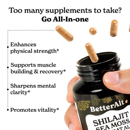 Shilajit, Ashwaganda & Sea Moss