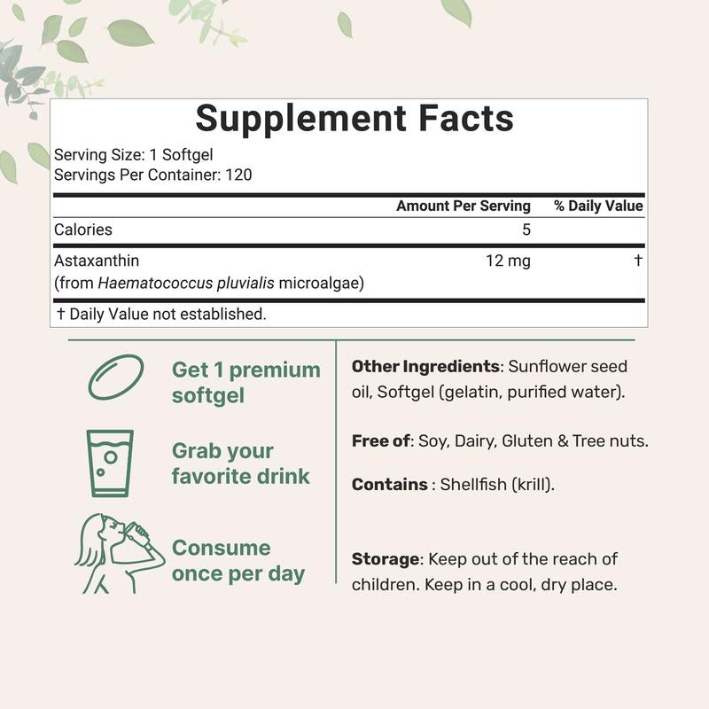 Glinur™ Astaxanthin Antioxidant