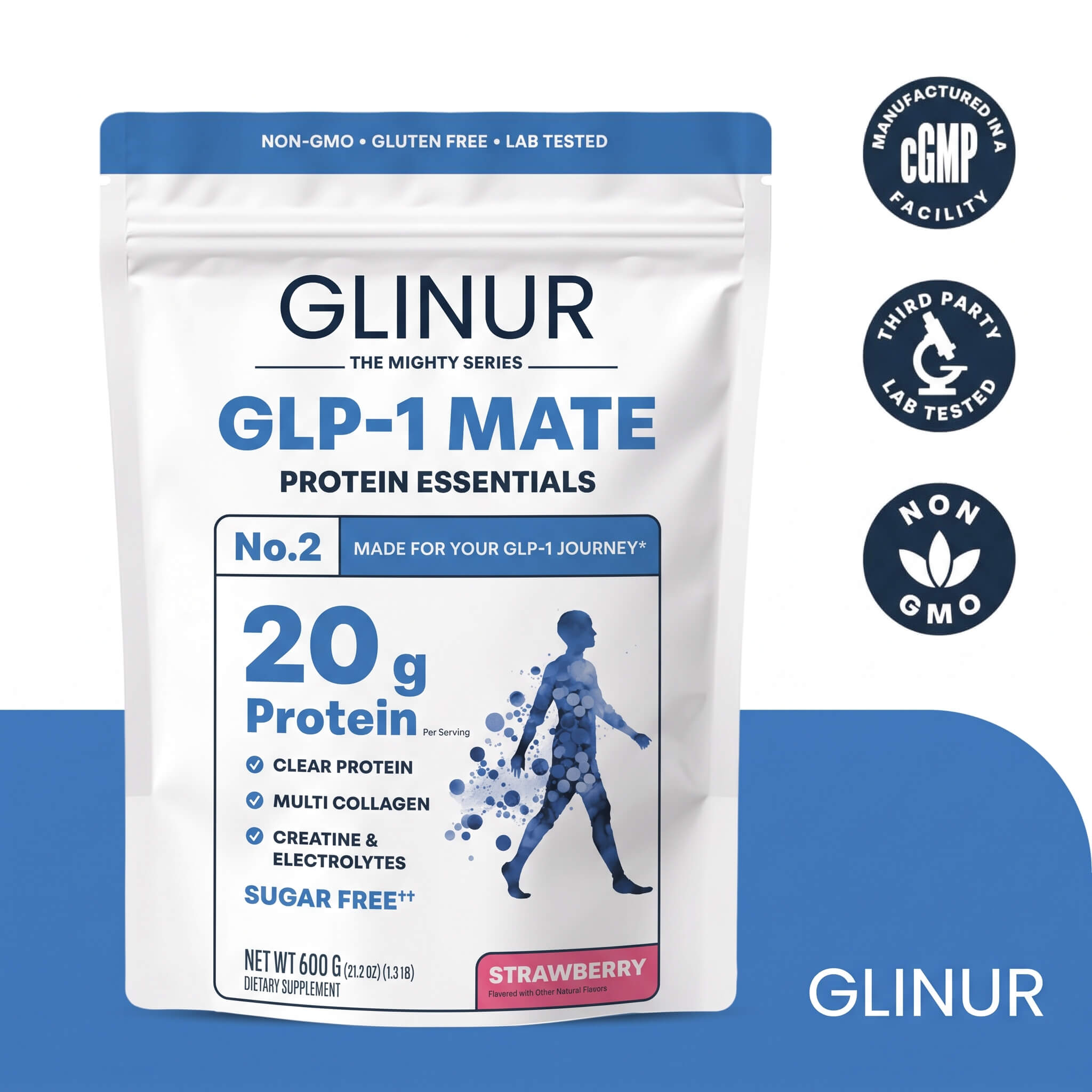 Glinur GLP-1 Mate Clear Protein