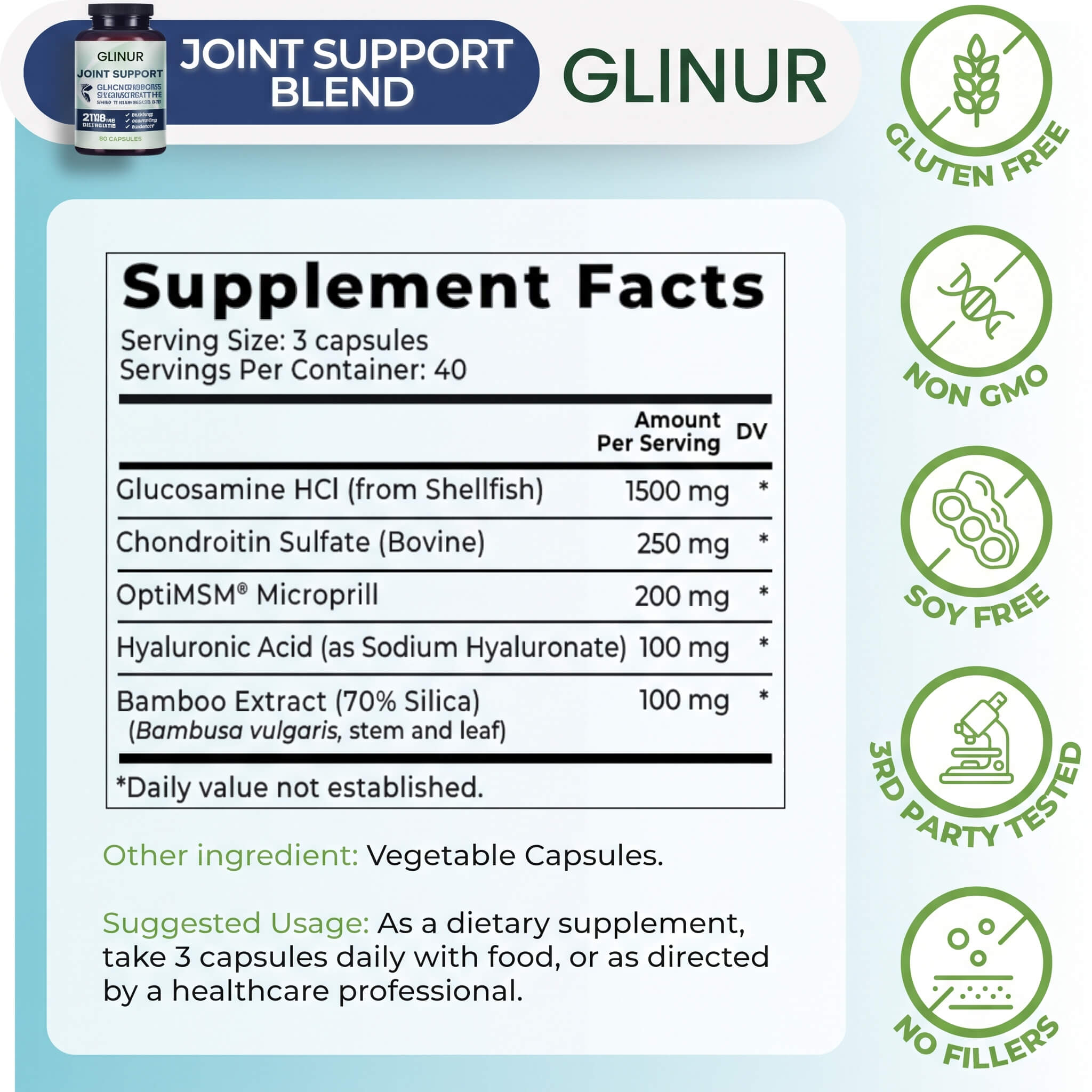 Glinur Joint Support Supplement