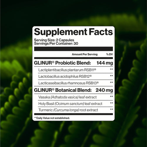 Glinur Lung Support Probiotic